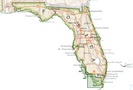 Overzicht Wandelkaarten Florida Trails Illustrated National Geographic