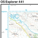 Wandelkaart - Topografische kaart 441 OS Explorer Map Lairg, Bonar Bridge, Golspie | Ordnance Survey
