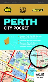 Stadsplattegrond 661 Perth Pocket | UBD Gregory's