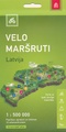 Fietskaart Velo Marsruti Latvija - Fietskaart Letland  | Jana Seta