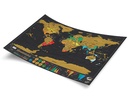 Scratch Map de Luxe Travel Edition (black) | Luckies