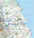 Wegenkaart - landkaart 2 Road Map Britain Central Southern England | AA Publishing