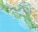 Wegenkaart - landkaart Montenegro | Gizi Map