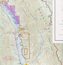 Wegenkaart - landkaart East Kootenay Region | ITMB