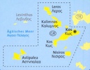 Wandelkaart 252 Kos - Südlicher Dodekanes | Kompass