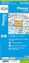 Wandelkaart - Topografische kaart 0719SB Plouay - Le Faouet | IGN - Institut Géographique National