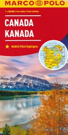 Wegenkaart - landkaart Canada | Marco Polo