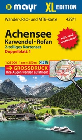 Wandelkaart 429 XL Achensee - Karwendel - Rofan | Mayr