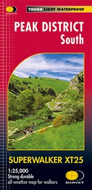 Wandelkaart Peak District South | Harvey Maps