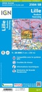 Wandelkaart - Topografische kaart 2504SB Lille - Roubaix - Tourcoing | IGN - Institut Géographique National