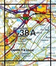 Topografische kaart - Wandelkaart 38A Gouda | Kadaster