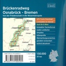 Fietsgids Bikeline Radtourenbuch kompakt Brückenradweg Osnabrück - Bremen | Esterbauer