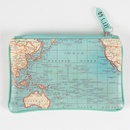 Kadotip Kleine portemonnee met vintage wereldkaart | Sass & Belle