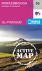 Wandelkaart - Topografische kaart 93 Landranger Active Middlesbrough / Darlington | Ordnance Survey