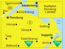 Wandelkaart 707 Flensburg/Flensborg | Kompass