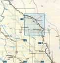 Wegenkaart - landkaart 179 Vägkartan Muodoslompolo | Lantmäteriet
