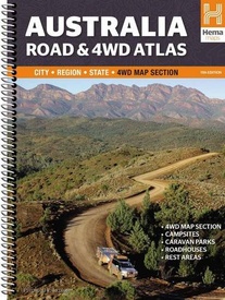 Opruiming - Wegenatlas Australia Road and 4WD | Hema Maps