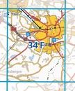 Topografische kaart - Wandelkaart 34F Enschede | Kadaster