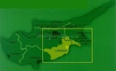 Fietskaart - Wegenkaart - landkaart 12 Larnaca Cyprus | Orama