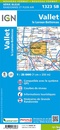 Topografische kaart - Wandelkaart 1323SB Vallet | IGN - Institut Géographique National