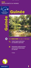 Wegenkaart - landkaart Guinée | IGN - Institut Géographique National