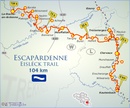Wandelkaart 170 Escapardenne Eisleck Trail | NGI - Nationaal Geografisch Instituut