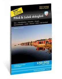 Waterkaart Sjö- och kustkartor Luleå & Piteå skärgård | Zweden | Calazo