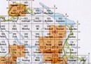 Wandelkaart - Topografische kaart 1135 Buchs | Swisstopo