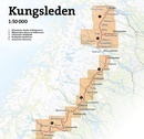 Wandelkaart 3 Fjällkartor 1:50.000 Kungsleden - Saltoluokta–Kvikkjokk | Zweden | Calazo