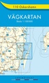 Wegenkaart - landkaart 110 Vägkartan Oskarshamn | Lantmäteriet