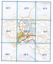Topografische kaart - Wandelkaart 48B Middelburg | Kadaster