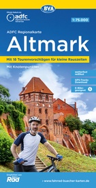 Fietsknooppuntenkaart - Fietskaart ADFC Regionalkarte Almark | BVA BikeMedia