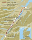 Wandelatlas The Great Glen Way | Cicerone