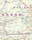 Wegenkaart - landkaart Kongo - Congo en Kongo - Democratische Republiek Congo | Reise Know-How Verlag