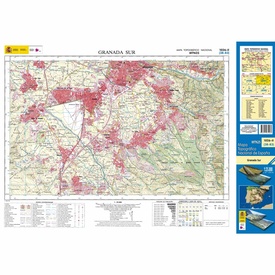 Topografische kaart 1026-II Granada Sur | CNIG - Instituto Geográfico Nacional1