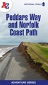 Wandelatlas Adventure Atlas Norfolk Coast Path Peddars Way | A-Z Map Company