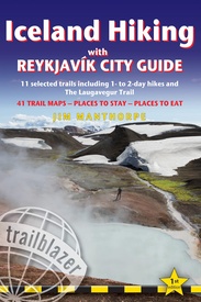 Wandelgids Iceland Hiking with Reykjavik City Guide | Trailblazer