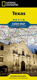 Wegenkaart - landkaart State Guide Map Texas | National Geographic