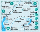 Wandelkaart 103 Le Tre Valli Bresciane | Kompass