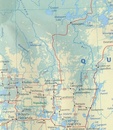 Wegenkaart - landkaart Eastern Canada | ITMB
