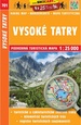 Wandelkaart 701 Vysoké Tatry - Hoge Tatra | Shocart