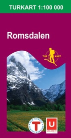 Wandelkaart 2728 Turkart Romsdalen | Nordeca
