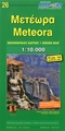 Wandelkaart 26 Meteora | Road Editions