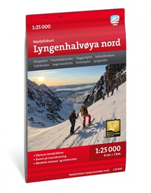 Wandelkaart Hoyfjellskart Lyngenhalvøya nord | Noorwegen | Calazo