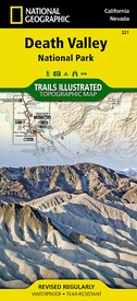 Wandelkaart - Topografische kaart 221 Trails Illustrated Death Valley National Park | National Geographic