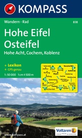 Wandelkaart 838 Hohe Eifel - Osteifel | Kompass