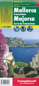 Wandelkaart - Fietskaart WKE4 Mallorca - Serra de Tramuntana | Freytag & Berndt