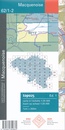 Topografische kaart - Wandelkaart 62/1-2 Topo25 Macquenoise | NGI - Nationaal Geografisch Instituut