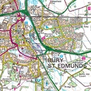 Wandelkaart - Topografische kaart 155 Landranger Bury St Edmunds, Sudbury & Stowmarket | Ordnance Survey