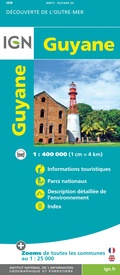 Wegenkaart - landkaart 84973 Guyane - Frans Guyana | IGN - Institut Géographique National